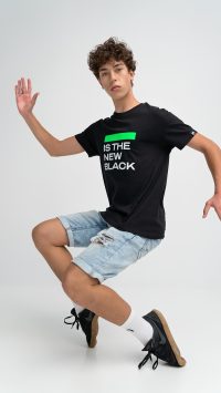 T-SHIRT 100% ORGANIC COTTON - LOGO'S SERIE NATUZ