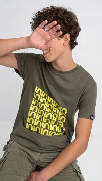 T-SHIRT 100% ORGANIC COTTON - LOGO'S SERIE NATUZ