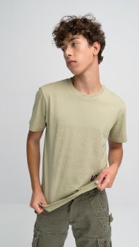 T-SHIRT 100% ORGANIC COTTON - LOGO'S SERIE NATUZ