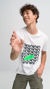 T-SHIRT 100% ORGANIC COTTON - LOGO'S SERIE NATUZ