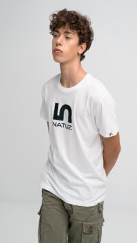 T-SHIRT 100% ORGANIC COTTON - LOGO'S SERIE NATUZ