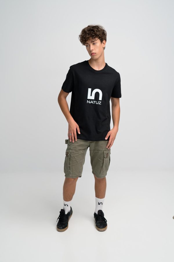 T-SHIRT 100% ORGANIC COTTON - LOGO'S SERIE NATUZ