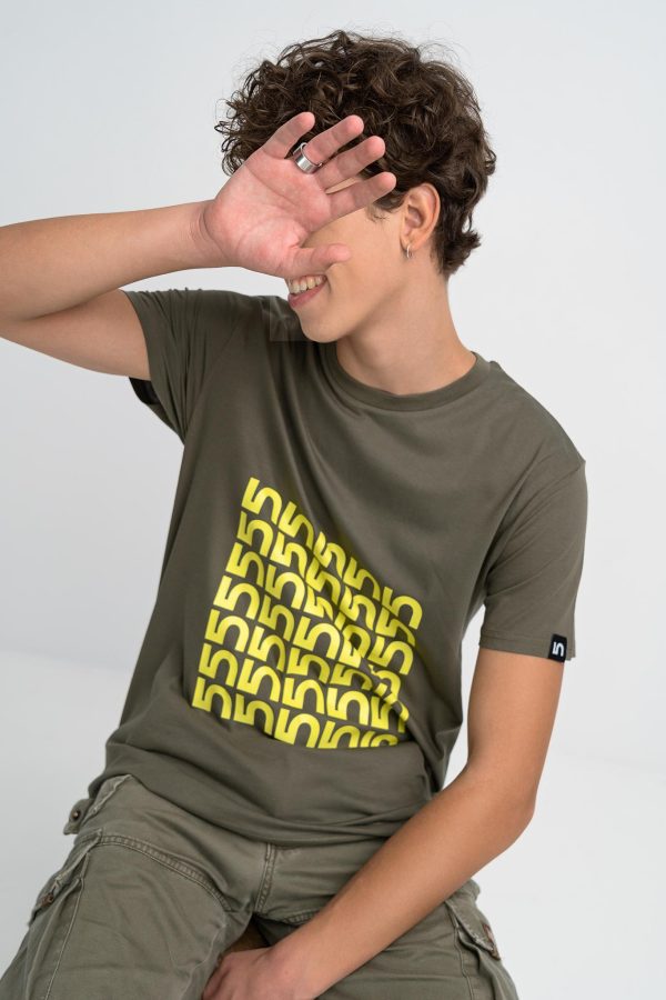 T-SHIRT 100% ORGANIC COTTON - LOGO'S SERIE NATUZ