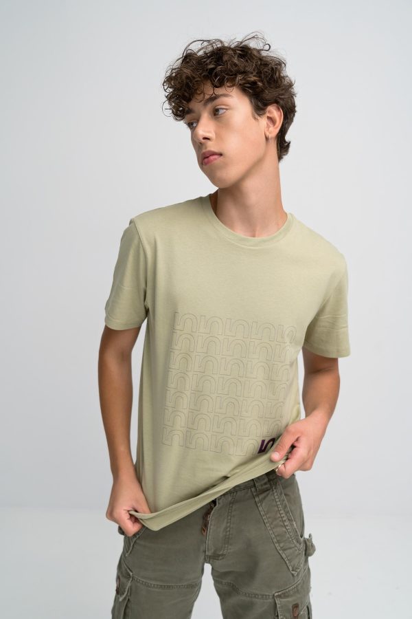 T-SHIRT 100% ORGANIC COTTON - LOGO'S SERIE NATUZ