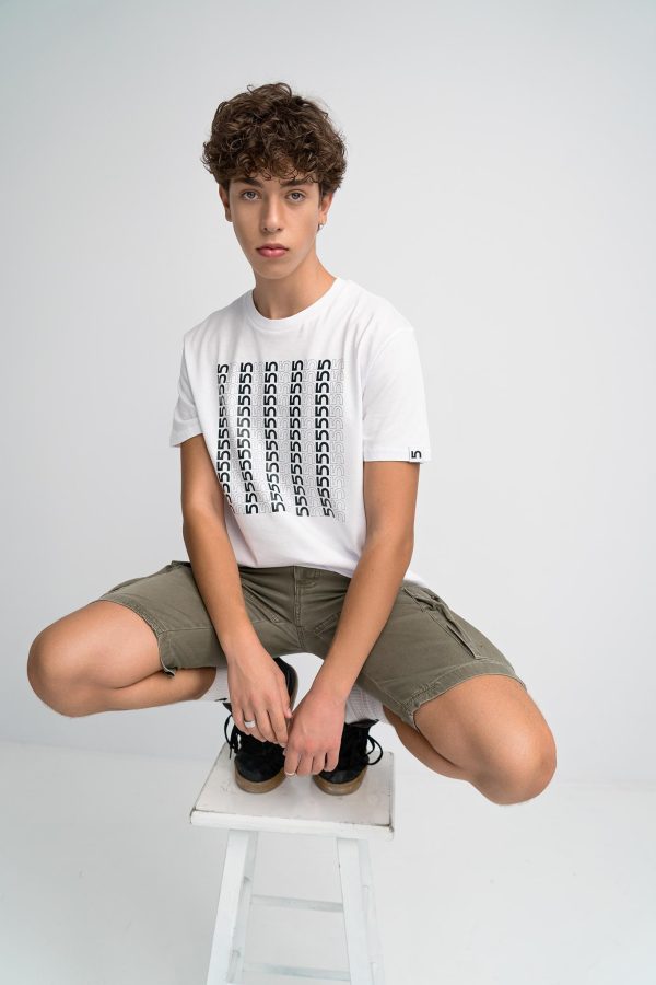T-SHIRT 100% ORGANIC COTTON - LOGO'S SERIE NATUZ