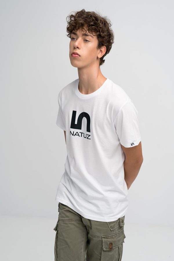T-SHIRT 100% ORGANIC COTTON - LOGO'S SERIE NATUZ